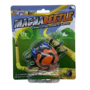 Eclipse Magna Beetle Bug Crawls Up Any Magnetic Surface Toy‎ NEW 1 - AAA Battery